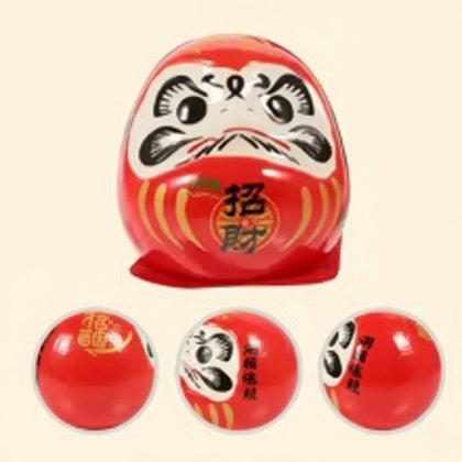 Red Daruma doll