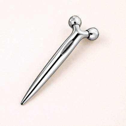 Silver Facial & Body Sculpting Massager – Multi-Point Lifting Tool